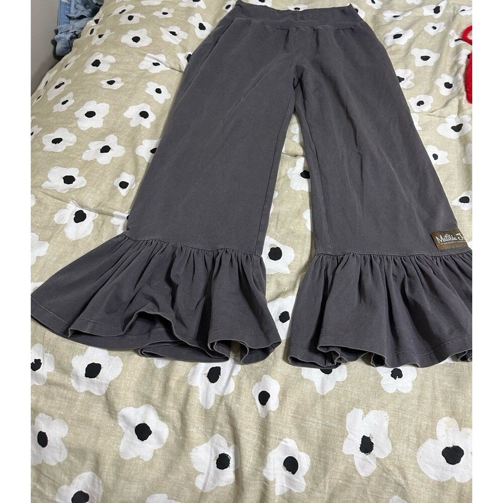 Matilda June Grey Cropped Capris